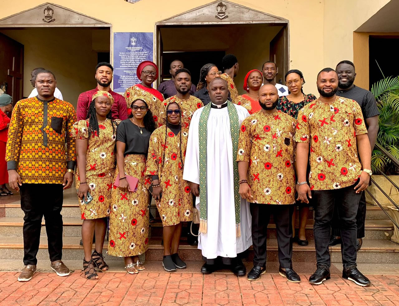 The band ministry group picture